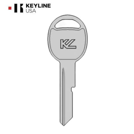 Keyline Keyline:B51 / P1098D GM Metal Key KLN-BB51